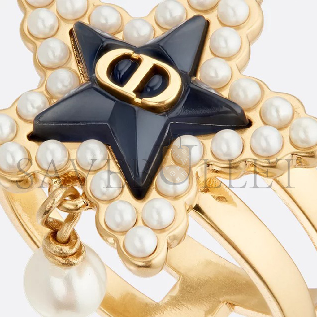 DIOR PETIT CD LUCKY BAROQUE RING R2341WOMVE_D92B